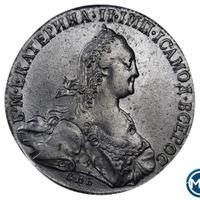 1 рубль 1774 года СПБ ТИ ФЛ