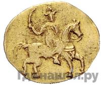 Копейка 1605 года  - 1606 Дмитрий Иванович Лжедмитрий 1