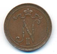 10 пенни 1912 года  Для Финляндии