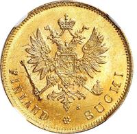 10 марок 1881 года S Для Финляндии