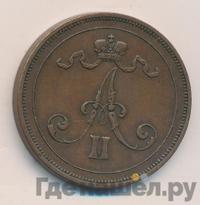 10 пенни 1876 года  Для Финляндии
