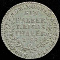Талер 1798 года  Йеверская монета