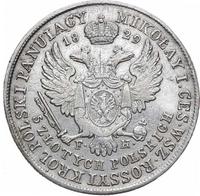 5 злотых 1829 года FH Для Польши