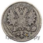 25 пенни 1876 года S Для Финляндии