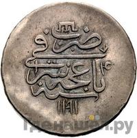 Куруш (полтина) 1780 года  Шахин-Гирей