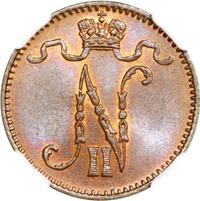 1 пенни 1911 года  Для Финляндии