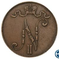 5 пенни 1906 года  Для Финляндии