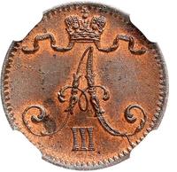 1 пенни 1888 года  Для Финляндии