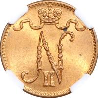 1 пенни 1914 года  Для Финляндии