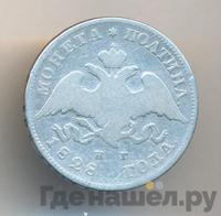 Полтина 1828 года СПБ НГ