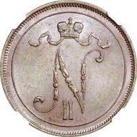 10 пенни 1905 года  Для Финляндии