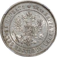 1 марка 1890 года L Для Финляндии