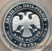 25 рублей 2013 года ММД