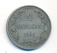 2 марки 1906 года L Для Финляндии