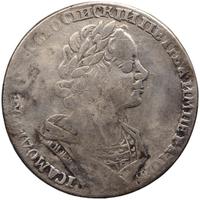 1 рубль 1725 года