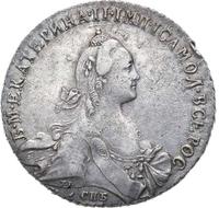 1 рубль 1769 года