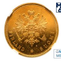 20 марок 1879 года S Для Финляндии