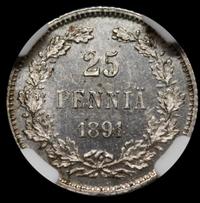 25 пенни 1891 года L Для Финляндии