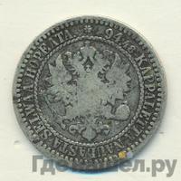 1 марка 1867 года S Для Финляндии