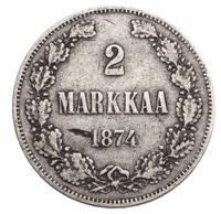 2 марки 1874 года S Для Финляндии