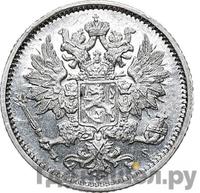 25 пенни 1872 года S Для Финляндии