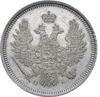 20 копеек 1855 года СПБ НI