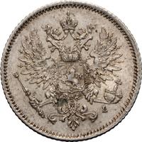 25 пенни 1908 года L Для Финляндии