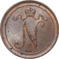 10 пенни 1914 года  Для Финляндии