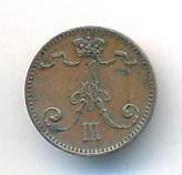 1 пенни 1883 года  Для Финляндии