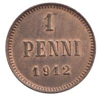 1 пенни 1912 года  Для Финляндии