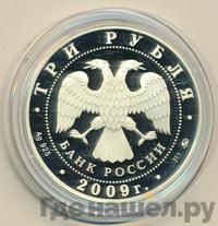 3 рубля 2009 года ММД
