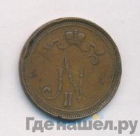 10 пенни 1895 года  Для Финляндии