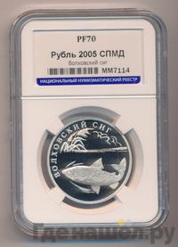1 рубль 2005 года СПМД
