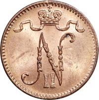 1 пенни 1911 года  Для Финляндии