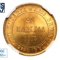 20 марок 1913 года S Для Финляндии