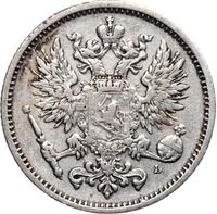 50 пенни 1889 года L Для Финляндии