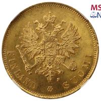 10 марок 1879 года S Для Финляндии