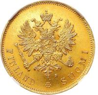 10 марок 1879 года S Для Финляндии