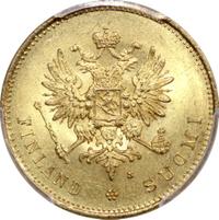 20 марок 1880 года S Для Финляндии
