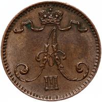 1 пенни 1892 года  Для Финляндии