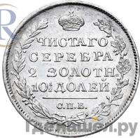 Полтина 1821 года