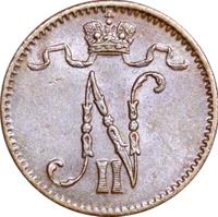 1 пенни 1905 года  Для Финляндии
