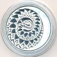 3 рубля 2013 года  Лунный календарь - Змея