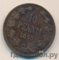 10 пенни 1895 года  Для Финляндии