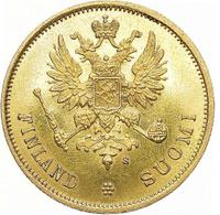 10 марок 1878 года S Для Финляндии