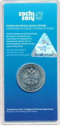 25 рублей 2011 года  Олимпиада в Сочи sochi.ru 2014 Эмблема Горы