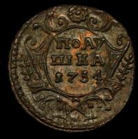 Полушка 1734 года