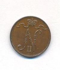 1 пенни 1898 года  Для Финляндии