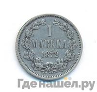 1 марка 1872 года S Для Финляндии