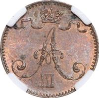 1 пенни 1894 года  Для Финляндии